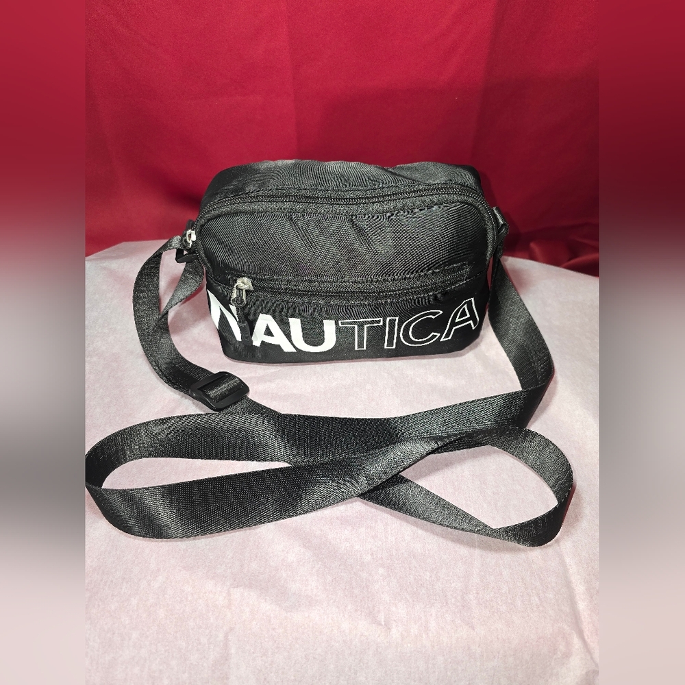 Nautica Black Men's Crossbody Bag